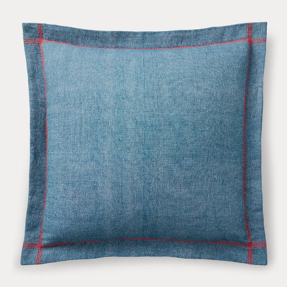 Lauren Ralph Lauren Maggie Textured Indigo Euro Sham